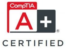 We are CompTIA A+ certified